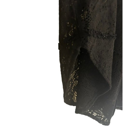 Free People Not Cold In This Knit Lace Top Size M NEW W/TAGS - Picture 8 of 12